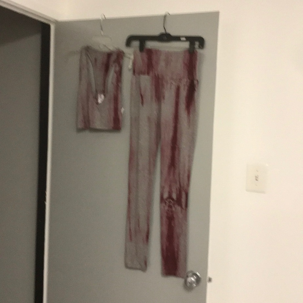 Small crop tank and Leggings